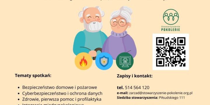 REKRUTACJA DO PROJEKTU „Bezpieczny i Aktywny Senior w Grudziądzu”
